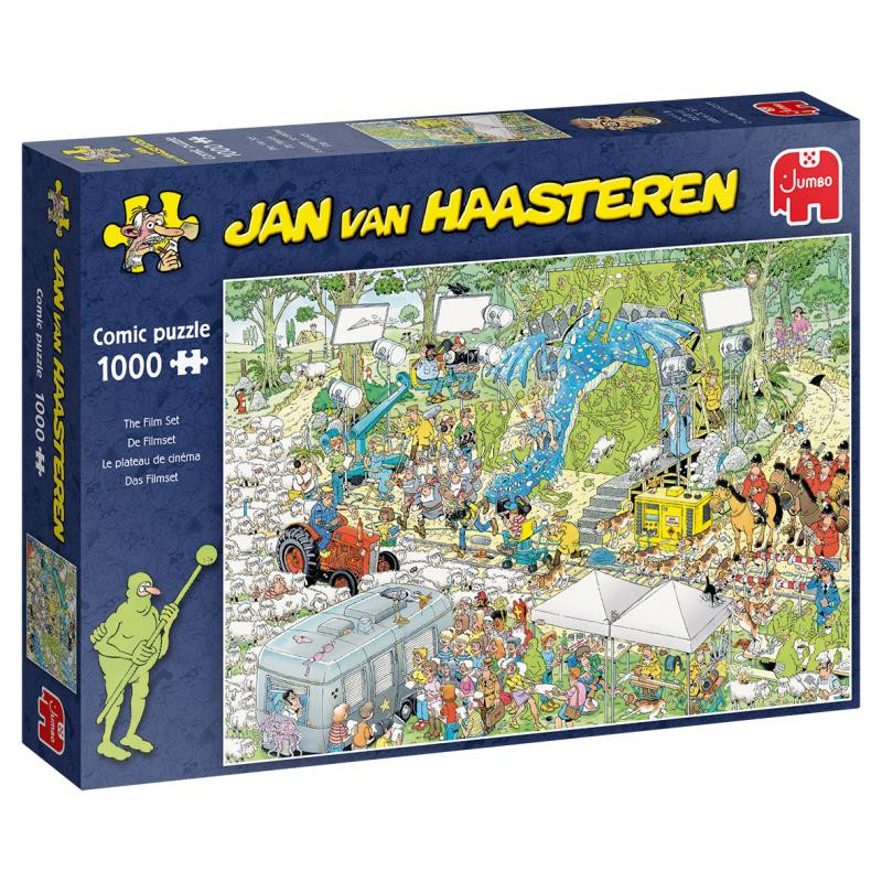 Jumbo Jan van Haasteren Das Filmset 1000 Teile Puzzle (19074)