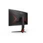 Ecran PC Aoc C27G2Z3 27" incurve FHD VA 280Hz 0,5ms HDR10 Ajustable en hauteur FreeSync Premium