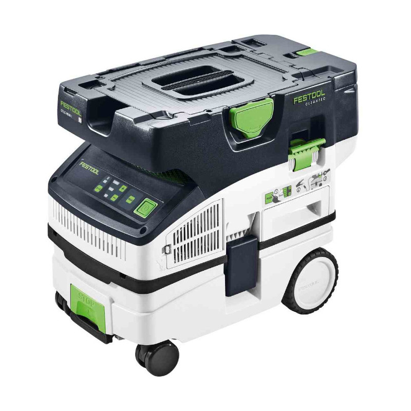 Aspirateur CLEANTEC 2x18V CTLC MINI I Plus + 4 batteries 5 Ah + chargeur FESTOOL 577670