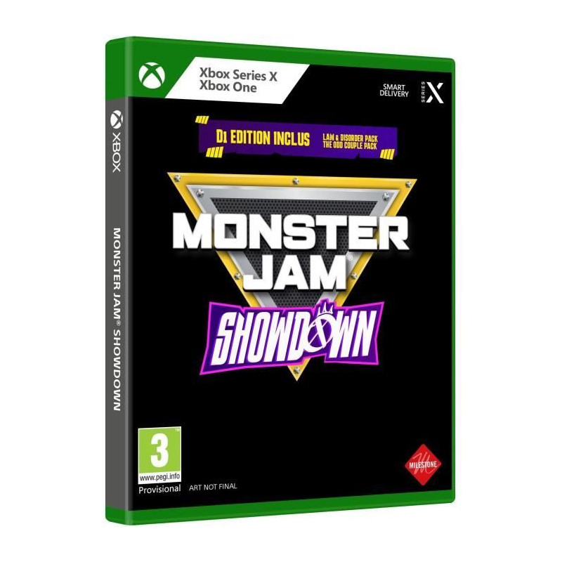 Monster Jam Showdown - Jeu Xbox Series X et Xbox One - Day One Edition