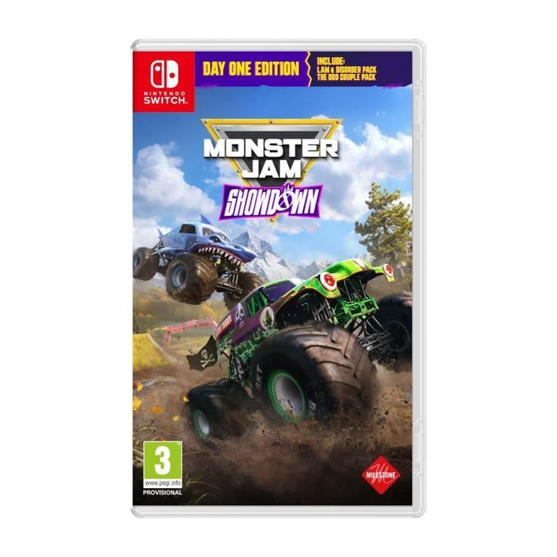 Monster Jam Showdown - Jeu Nintendo Switch - Day One Edition