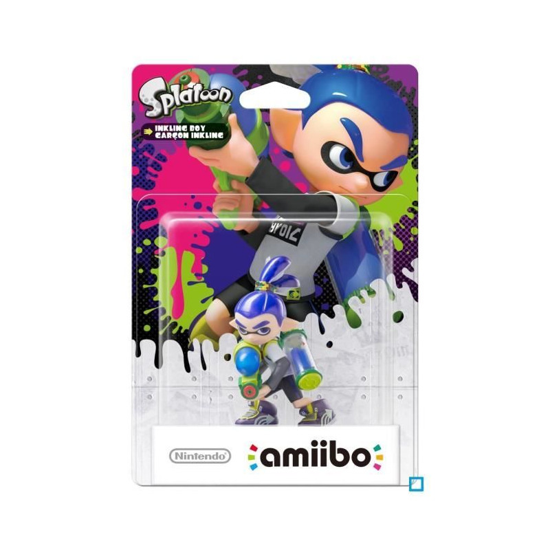 Figurine Amiibo - Garçon Inkling • Collection Splatoon