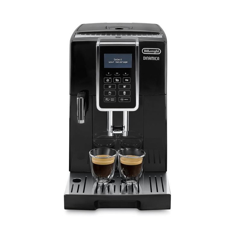 Machine expresso automatique avec broyeur - DELONGHI Dinamica ECAM 350.55.B - Noir