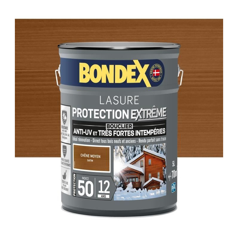 BONDEX LASURE IND 50 / 12 ANS 5L