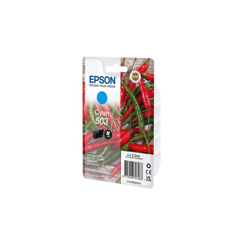 Epson Ink 503 Cyan (C13T09Q24010)