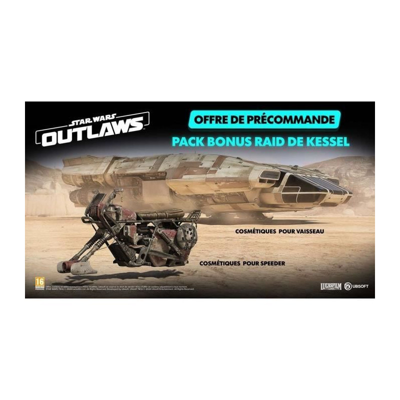 Star Wars : Outlaws - Jeu Xbox Series X - Edition Standard