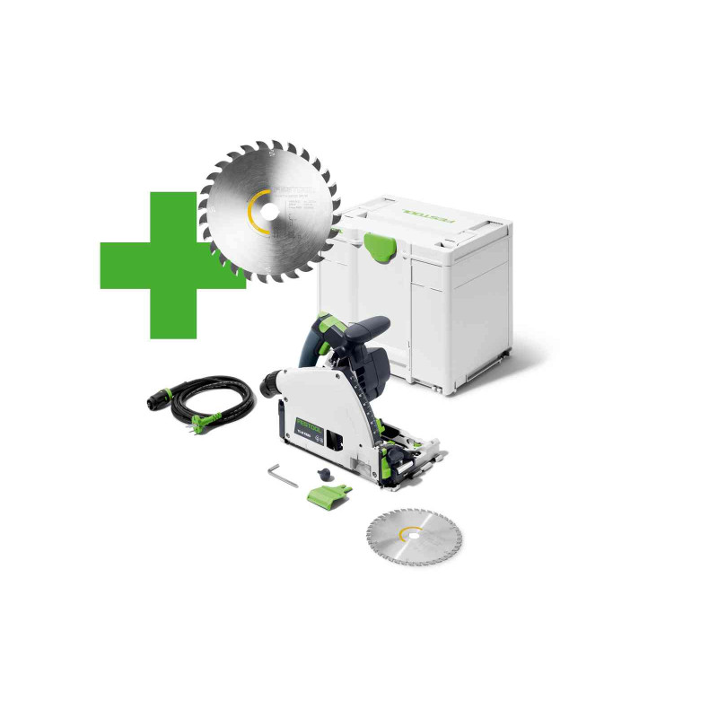 Scie plongeante 1500W TS 60 K Plus Master Edition + Systainer FESTOOL 577847