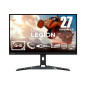 Ecran PC Lenovo LEGION R27qe 27 QHD IPS 0.5MS MPRT 180HZ 450NITS REGLABLE HAUTEUR, INCLINABLE (TILT, SWIVEL, LIFT,PIVOT)