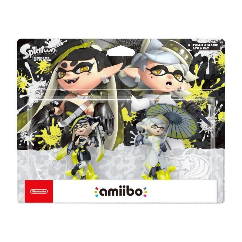 Figurine Amiibo - Ayo & Oly: Set d'Alterna • Collection Splatoon