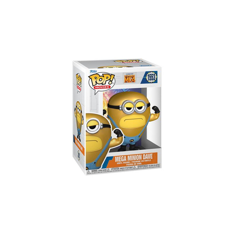 Figurine Funko Pop Movies Despicable Me 4 Mega Minion Dave