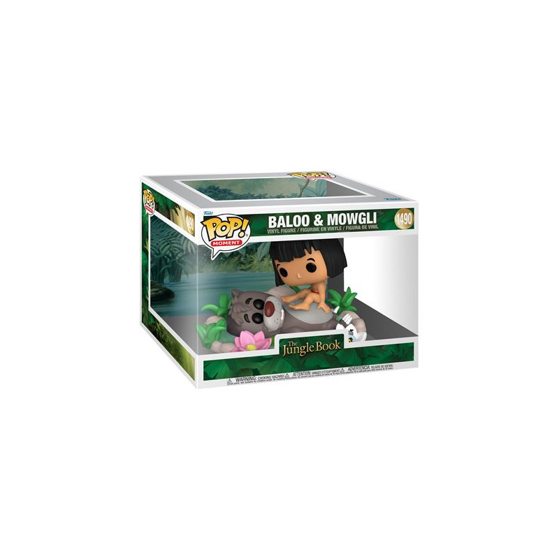 Figurine Funko Pop Moment The Jungle Book S2 Baloo & Mowgli