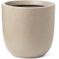 Pot de fleur boule - CAPI EUROPE - WASTE SMOOTH NL - 35 x 34 cm - Terrazzo beige