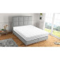 BAMBU - Matelas - 160 x 200 cm - Epaisseur : 20 cm - Réversible - Ressorts ensachés