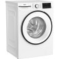 Lave-linge hublot BEKO B3WFT51062WW - 10 kg - Induction - L60cm - 1600 trs/min - Classe B - Blanc