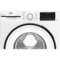 Lave-linge hublot BEKO B3WFT51062WW - 10 kg - Induction - L60cm - 1600 trs/min - Classe B - Blanc