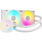 Watercooling - CORSAIR - iCUE LINK TITAN 240 RX - RGB - Blanc