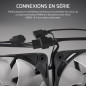 Pack de 3 ventilateurs ARGB 120mm - CORSAIR - RS120 - Refroidissement exceptionnel et effets lumineux dynamiques