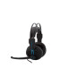 Casque gamer - Filaire - ERAZER - MD 88640 Gaming Headset - PC ou console - Noir / Bleu