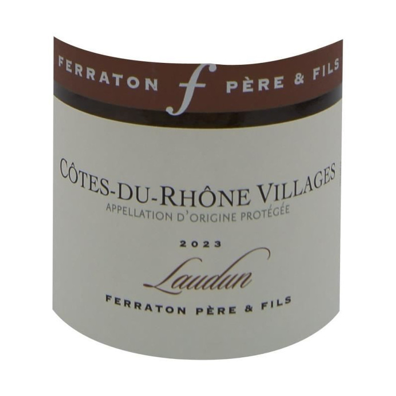 Domaine Ferraton 2023 Côtes du Rhône Villages Laudun - Vin blanc de la Vallée du Rhône