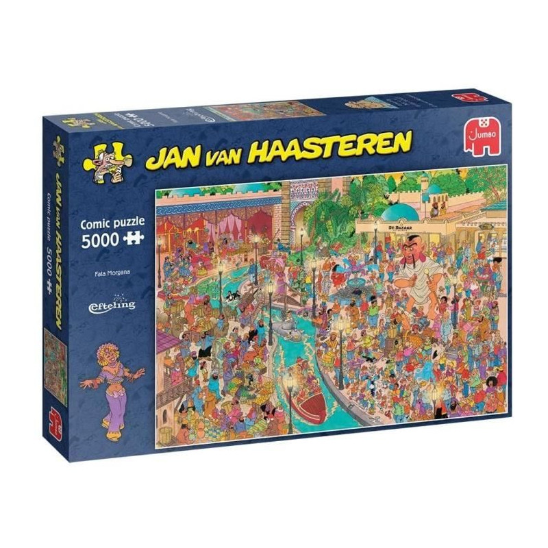 Puzzle - JUMBO - Efteling Fata Morgana 5000 pcs - Puzzles Jan Van Haasteren, qualité et style unique