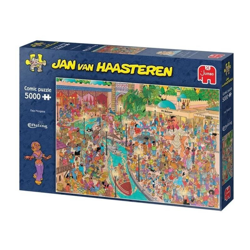 Puzzle - JUMBO - Efteling Fata Morgana 5000 pcs - Puzzles Jan Van Haasteren, qualité et style unique