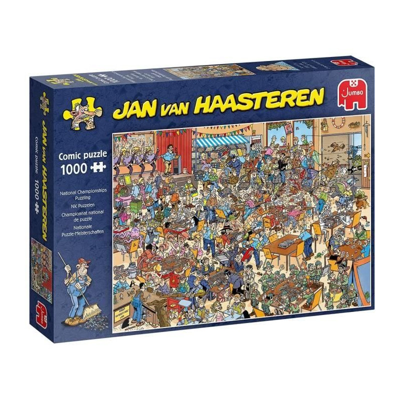 Puzzle - JUMBO - Efteling Sprookjesbos 1000 pcs - Puzzles Jan Van Haasteren, qualité et style unique