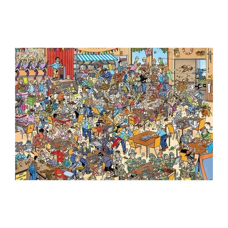 Puzzle - JUMBO - Efteling Sprookjesbos 1000 pcs - Puzzles Jan Van Haasteren, qualité et style unique