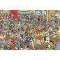 Puzzle - JUMBO - Efteling Sprookjesbos 1000 pcs - Puzzles Jan Van Haasteren, qualité et style unique