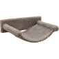 Mur d'escalade pour chats - KERBL - MONTE BALDO - 6 pieces - Gris - Niche vaste