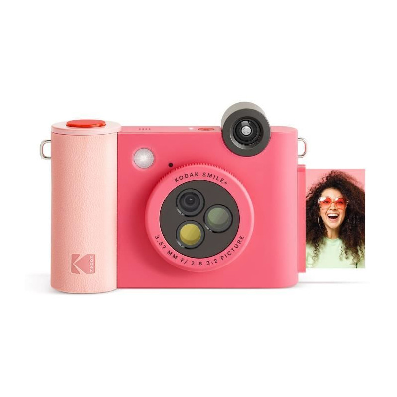 Appareil Photo numérique a Impression instantanée - KODAK - Smile+ - Fuchsia