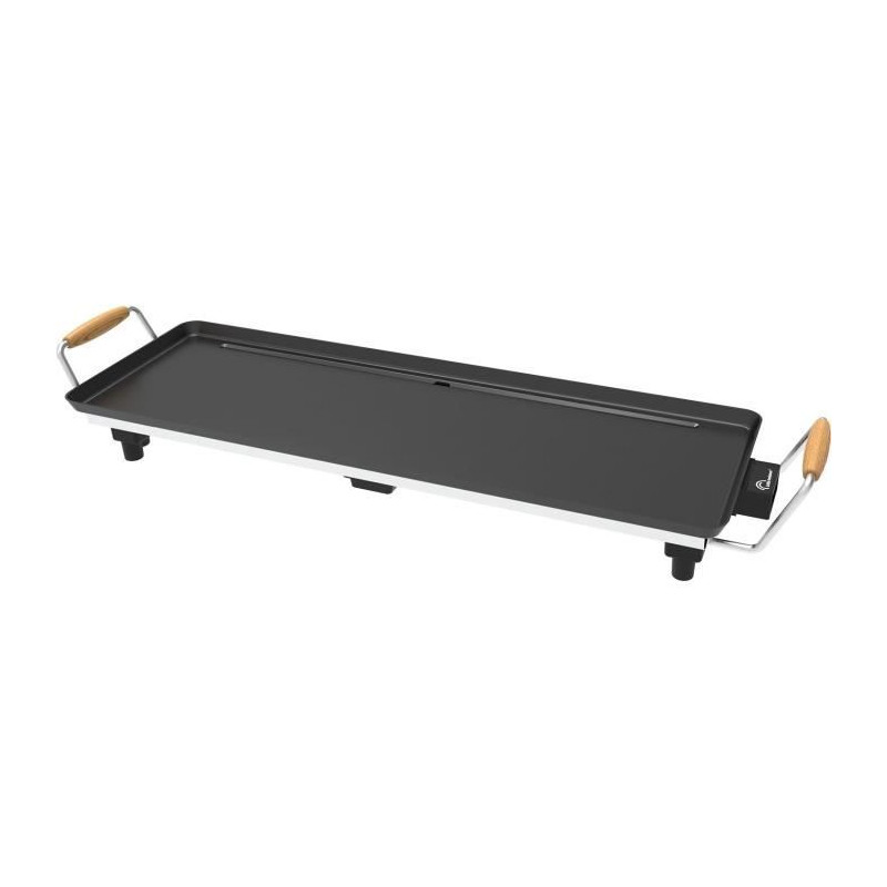 Plancha - LITTLE BALANCE - 8741 - Wood 70 - Poignées bois - 1800 W - 70 cm