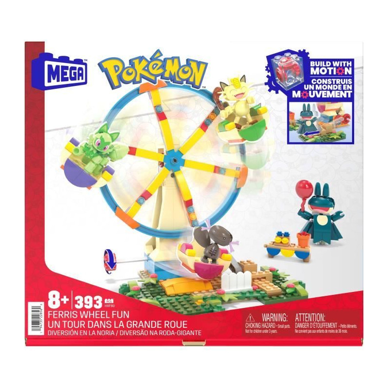 MEGA Pokémon-Coffret La Grande Roue-Jouet a construire HXF80