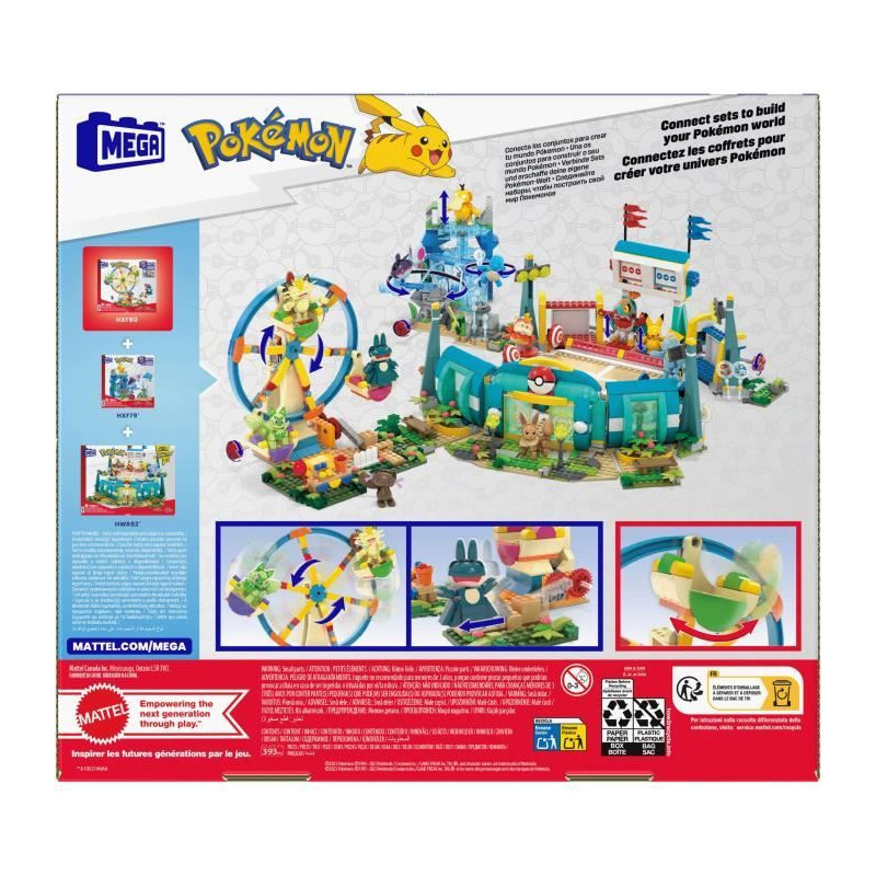 MEGA Pokémon-Coffret La Grande Roue-Jouet a construire HXF80