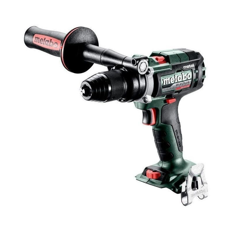 Perceuse visseuse sans fil - METABO - BS 18 LTX-3 BL I - 18 V - Mandrin Futuro Top - MetaBOX 145 L