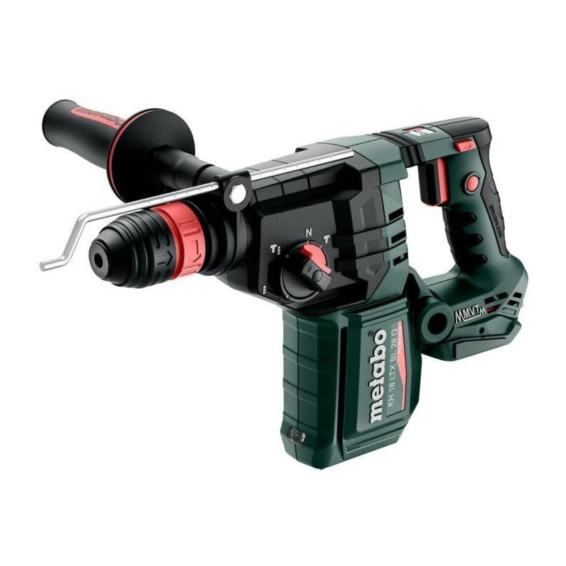 Marteau perforateur sans fil - METABO - KH 18 LTX BL 28 Q - 18 V - Brushless - 3 fonctions