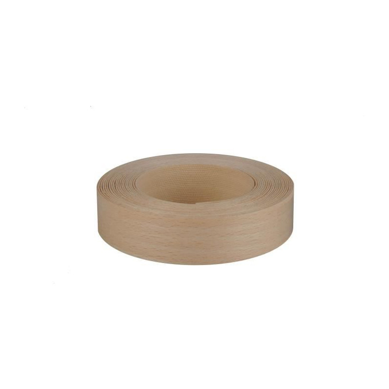 Bande de chant - NORDLINGER PRO - 23 mm x 5 m - Thermocollant - Bois Véritable Hetre