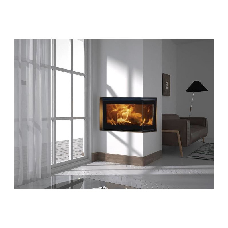 Poele a bois - PANADERO - Hogar DER Ecodesign - 5,9 kw - Bûches 50 cm