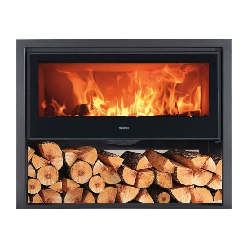 Poele a bois - PANADERO - Chopin 3V Ecodesign - 8,2 kw - Bûches 80 cm