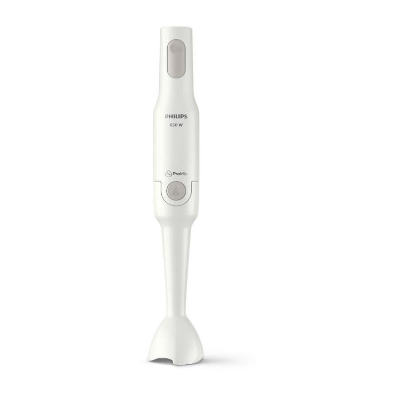 Mixeur électrique - PHILIPS - HR2531/00 PROMIX - 650 W - Blanc avec bol