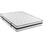 POCKET - Matelas - 160 x 200 cm - Epaisseur 24 cm - Ressorts ensachés réversible