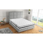 POCKET - Matelas - 160 x 200 cm - Epaisseur 24 cm - Ressorts ensachés réversible