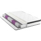 POCKET HYBRID - Matelas - 160 x 200 cm - Epaisseur 30 cm - Ressorts ensachés - 5 zones - Mousse a mémoire de forme