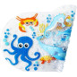 Tapis de bain - THERMOBABY - Antidérapant - Motifs d'animaux marins