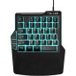 Clavier Gamer - THE G-LAB - KEYZ THORIUM - MINI CLAVIER- Filaire - Noir