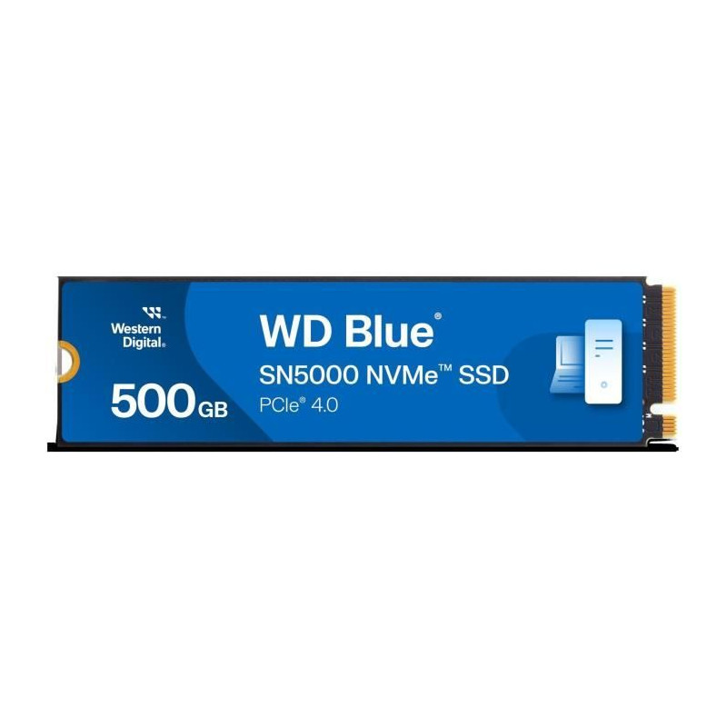 WESTERN DIGITAL - SN5000 - Disque SSD Interne - 500 Go - WDS500G4B0E