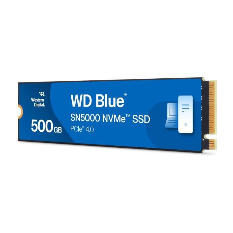 WESTERN DIGITAL - SN5000 - Disque SSD Interne - 500 Go - WDS500G4B0E