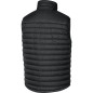 Gilet doudoune sans manche en polyamide ripstop enduit PU noir rouge TL DELTA PLUS GDOONNRGT