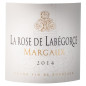 La Rose de Labégorce 2012 Margaux - Vin rouge de Bordeaux