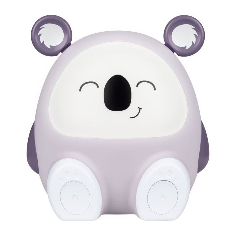 Enceinte lumineuse & veilleuse - BIGBEN - Koala - Bluetooth 5.0, 15W, Veilleuse réglable, Minuterie, Batterie USB-C