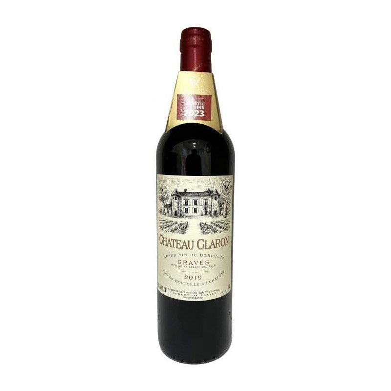 Château Claron 2019 Graves - Vin rouge de Bordeaux